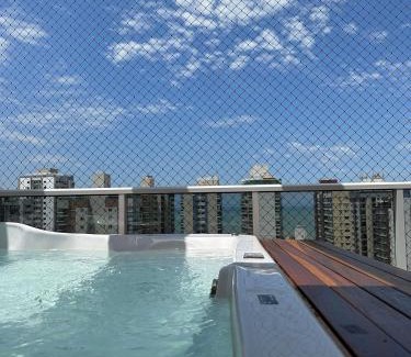 Praia de Itaparica Apartment | Cobertura Duplex c/Jacuzzi e Churrasqueira Privada