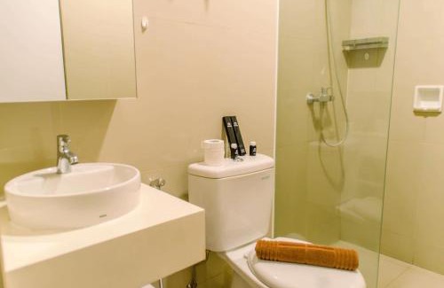 Serpong Apartment | Comfort and Minimalist 1BR at Tree Park City BSD Apartment By Travelio