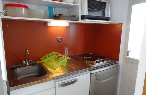 Vallandry Apartment | Comfortable 2-room sunny apartment at the foot of the slopes with balcony