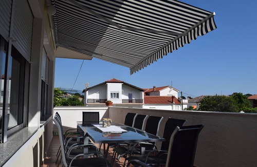 Rab Apartment | Comfortable and spacious apartment with terrace Rab (A-12383-a)