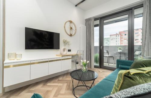 West Pomeranian Voivodeship Apartment | Comfy Apartments 4-5th Floor Hanza Tower - Sauna & Pool