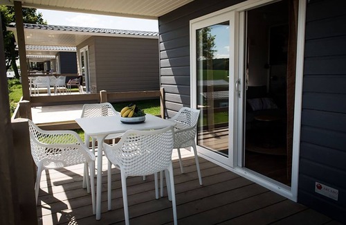 Municipality of Gulpen-Wittem Ski Chalet | Compact chalet in Gulpen with terrace