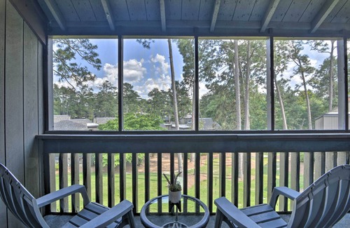 Pinehurst Condo | Condo By Pinehurst Golf Course w/Peaceful Patio