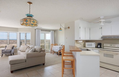 Seaside Heights Condo | Condo on the beach with private patio overlooking the ocean.