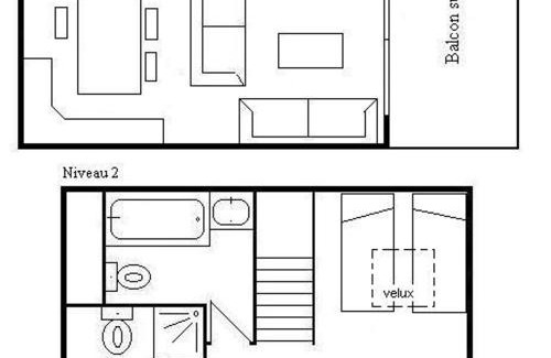Meribel Village Apartment | Confort et commodités à Méribel Village, 3 chambres, balcon sud, parking couvert, à 150m des remontées - FR-1-180-528