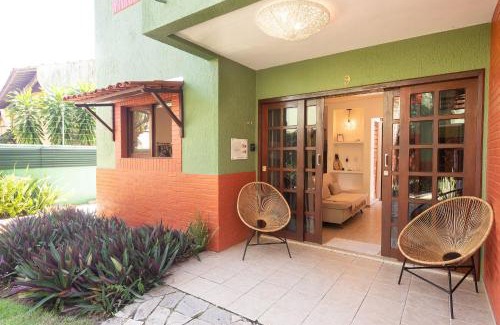 Pipa Ski Chalet | Conforto e Vista Mar em Pipa: Sobrado Central com 2 Suítes