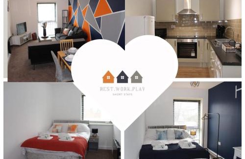 Wolverhampton Apartment | Contemporary near city apartment, free parking and wifi, perfect for contractors