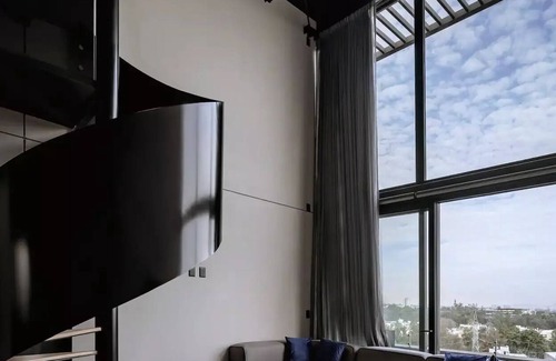 Zapopan Apartment | Contemporary skyloft with unique style