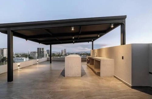 Zapopan Apartment | Contemporary Skyloft with unique style