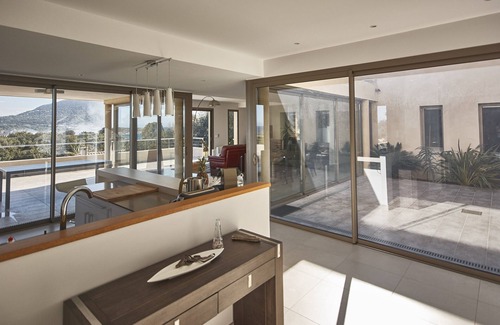Algajola Villa | Contemporary villa, pool, sea view, near beach.