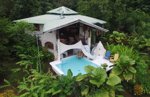 Puerto Jimenez House | CorcovadoSprings. Com see /Rm for 2/VIEWS/PRIVACY/Pool/Priv Wildlife Reserve