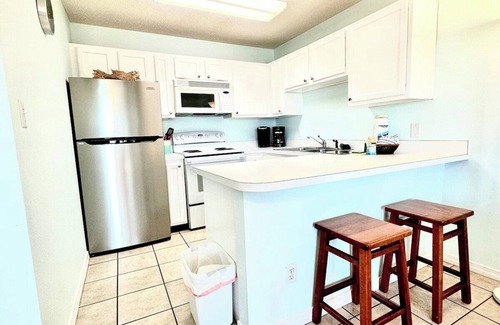 Crystal Beach Condo | Corner of Paradise-Heated Pool-Beach View