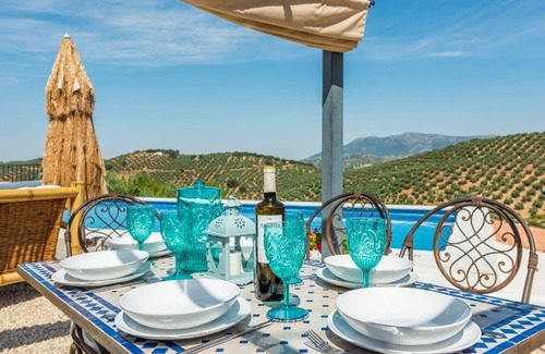 Algarinejo Villa | Cortijo Chaparro Algarinejo by Ruralidays