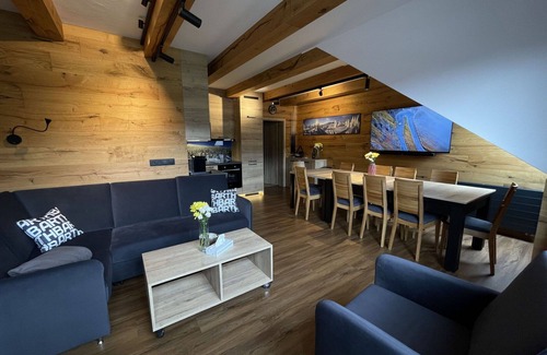 Spindleruv Mlyn Apartment | Cosy apartment for 13 people with WIFI, TV, balcony and panoramic view