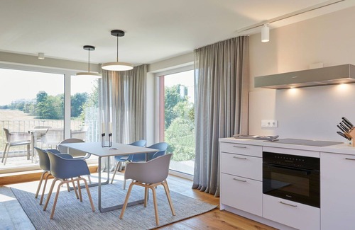 Hohen Wieschendorf Apartment | Cosy apartment for 4 guests with WIFI, TV, terrace, pets allowed and panoramic view