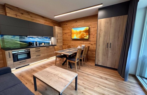 Pec pod Snezkou Apartment | Cosy apartment for 5 people with WIFI, TV, terrace and panoramic view