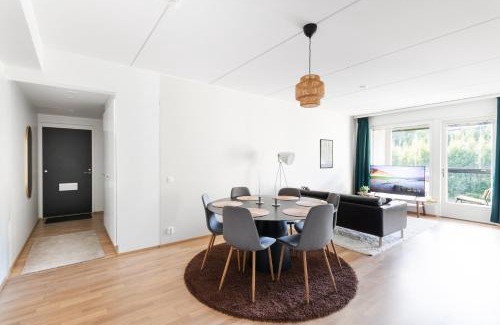 Jyvaskyla Apartment | Cosy family apartment with parking, sauna and balcony