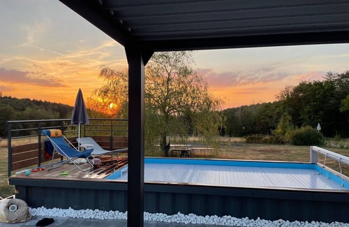 Angomont House | Cosy villa in wooded surroundings Heated swimming pool available from May to September