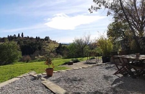 Cazals-des-Bayles House | Cottage with Jacuzzi, Le Pommier,. View of nature and the Pyrenees. Swimming pool, Mirepoix