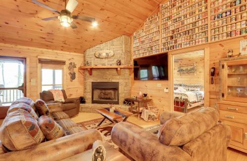 Blue Ridge House | Cottage with Hot Tub 3 Mi to Downtown Blue Ridge!