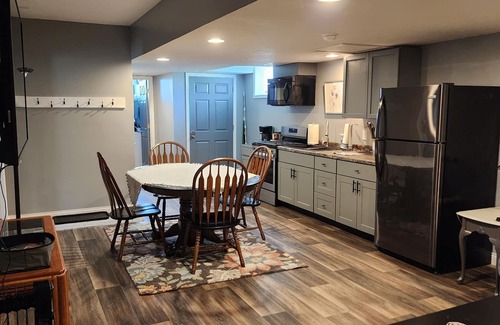 Sault Ste. Marie Apartment | Country, close to town, sled trails, skiing, large snowmobile boat trailer space