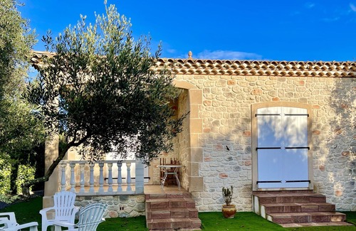 Sauve Cottage | Country Cottage with Private Garden, Shared Pool and Walk to Medieveal Village