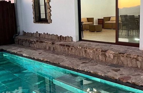 Villanueva del Trabuco Villa | Country House 'Cortijo Borreguero' with Mountain View, Private Pool and Wi-Fi