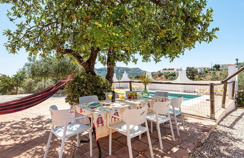 Comares House | Country House 'La Casita Del Garrobo' with Mountain View, Wi-Fi and Air Conditioning