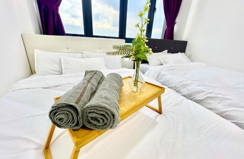 Petaling Jaya Apartment | Cozy 1-7 pax Sunway Pyramid 2Room Wifi TV Balcony