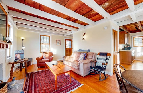 Taftsville Cottage | Cozy 1850s home on the riverfront with mountain & river views - dog-friendly