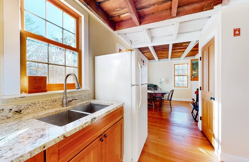 Taftsville Cottage | Cozy 1850s home on the riverfront with mountain & river views - dog-friendly