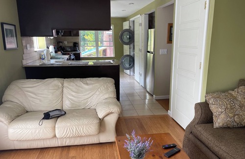 Mount Upton Apartment | Cozy 2 bed 2 bath apt. with porch, peaceful Riverfront in the NW Catskill area