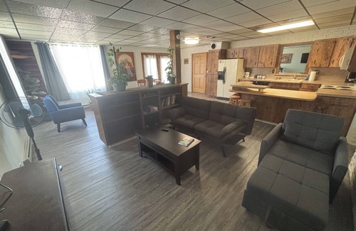 Elkader Apartment | Cozy 2-bedroom apartment in enjoyable Elkader with AC, WiFi, view of downtown