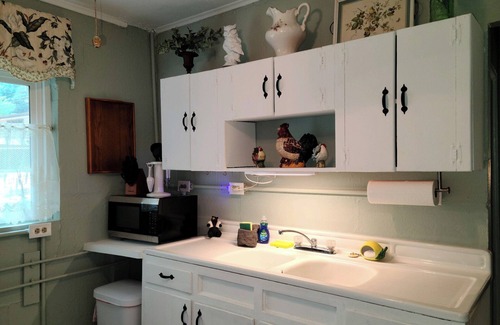 Carson Springs Cottage | Cozy 2 bedroom Smoky Mountain Cottage on creek
