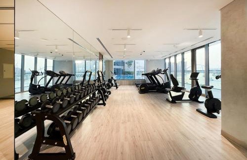 Trade Centre 1 Apartment | Cozy 2BR APT With Canal Views, Pool with Burj View