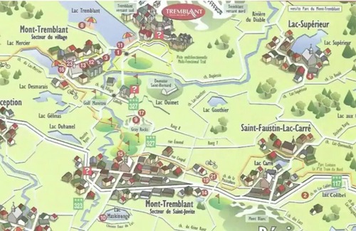 Lac Superieur Village Ski Chalet | Cozy 3 Bedroom Chalet with Lakefront Resort Access