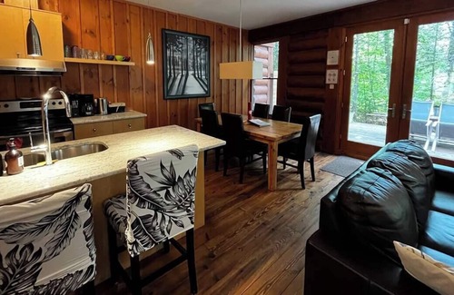 Lac Superieur Village Ski Chalet | Cozy 3 Bedroom Chalet with Lakefront Resort Access