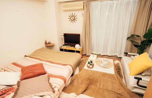 Namba Apartment | Cozy 3 - person apt with elevator, kitchen, private bath & WIFI.