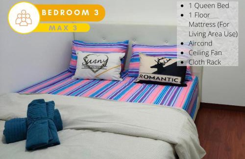 Shah Alam Apartment | Cozy 3R2B Relaxing Skyline Views #GA1