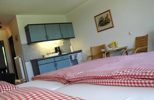 Hirschburg Apartment | cozy apartment with a large balcony on a modern horse farm