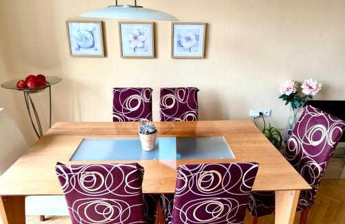 Podebrady Apartment | Cozy apartment steps from the spa fountain