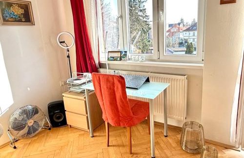 Podebrady Apartment | Cozy apartment steps from the spa fountain