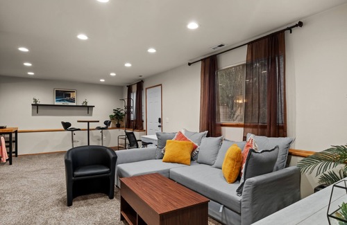 Covington House | Cozy backyard retreat near Lake Meridian