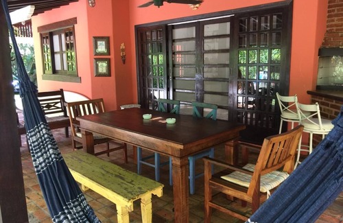 Praia da Fortaleza House | Cozy beach house with terrace, barbecue, 100 meters from the beach.