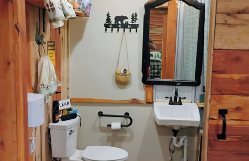 Natural Dam Cabin | Cozy cabin in tranquil Natural Dam with AC,heat WiFi