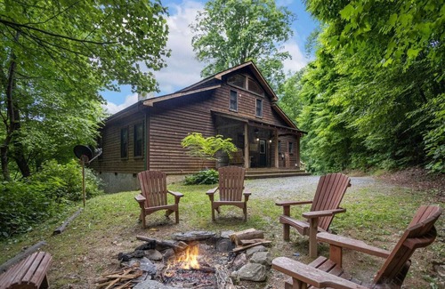 Apple Ridge Cabin | Cozy Cabin Nestled in Wooded Setting