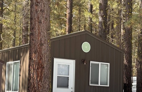 Portola Cabin | Cozy Cabin with wrap around porch. Walking distance to Chalet View Lodge.