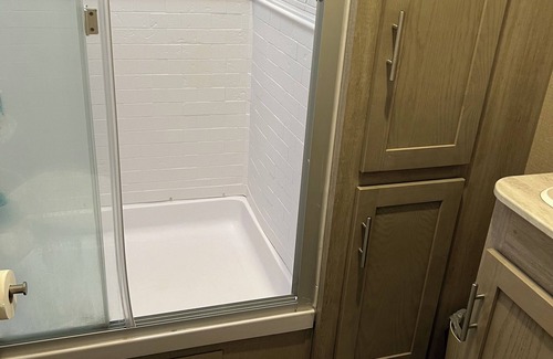 Concord RV Rental | Cozy campground with WiFi and AC. Walk to the Charlotte motor speedway.