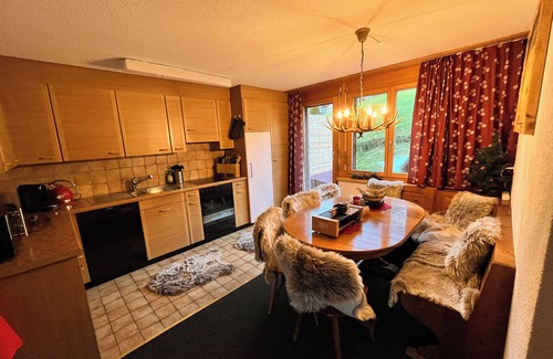 Amden Ski Chalet | Cozy chalet in the Swiss Alps with Heidi bed. Pet friendly!