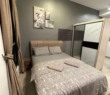 Cyberjaya Apartment | cozy cybersqaure with wifi free parkin & netflix109